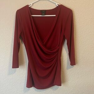 Ann Taylor XS 3/4 sleeve Top